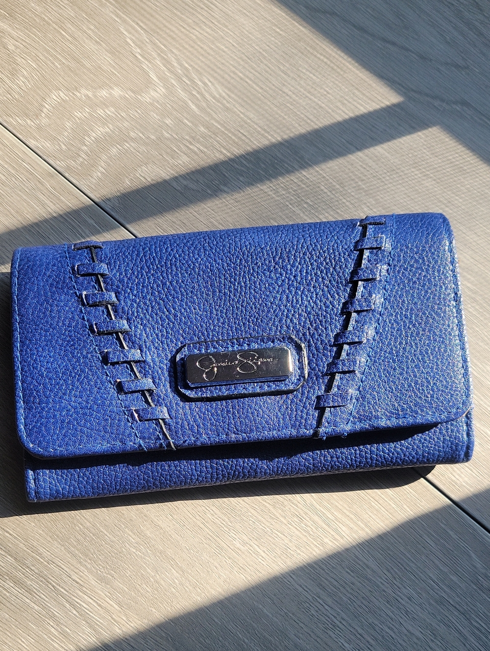 Jessica Simpson Royal Blue Wallet Like New